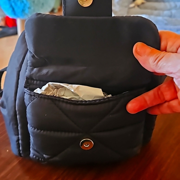 NWT Claire's Mini Quilted Backpack - Picture 6 of 7